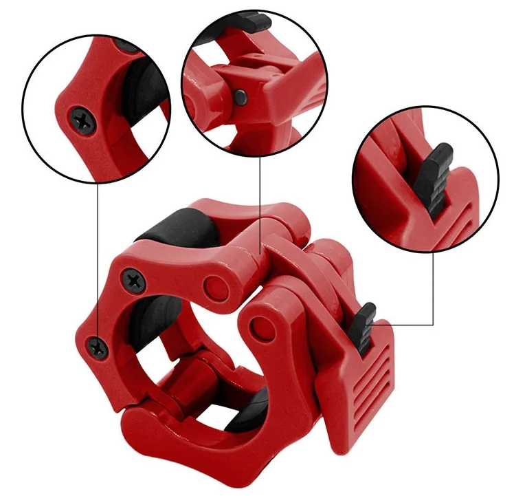 

LXYBC-01 2'' barbell clamps Weightlifting barbell clamp collars