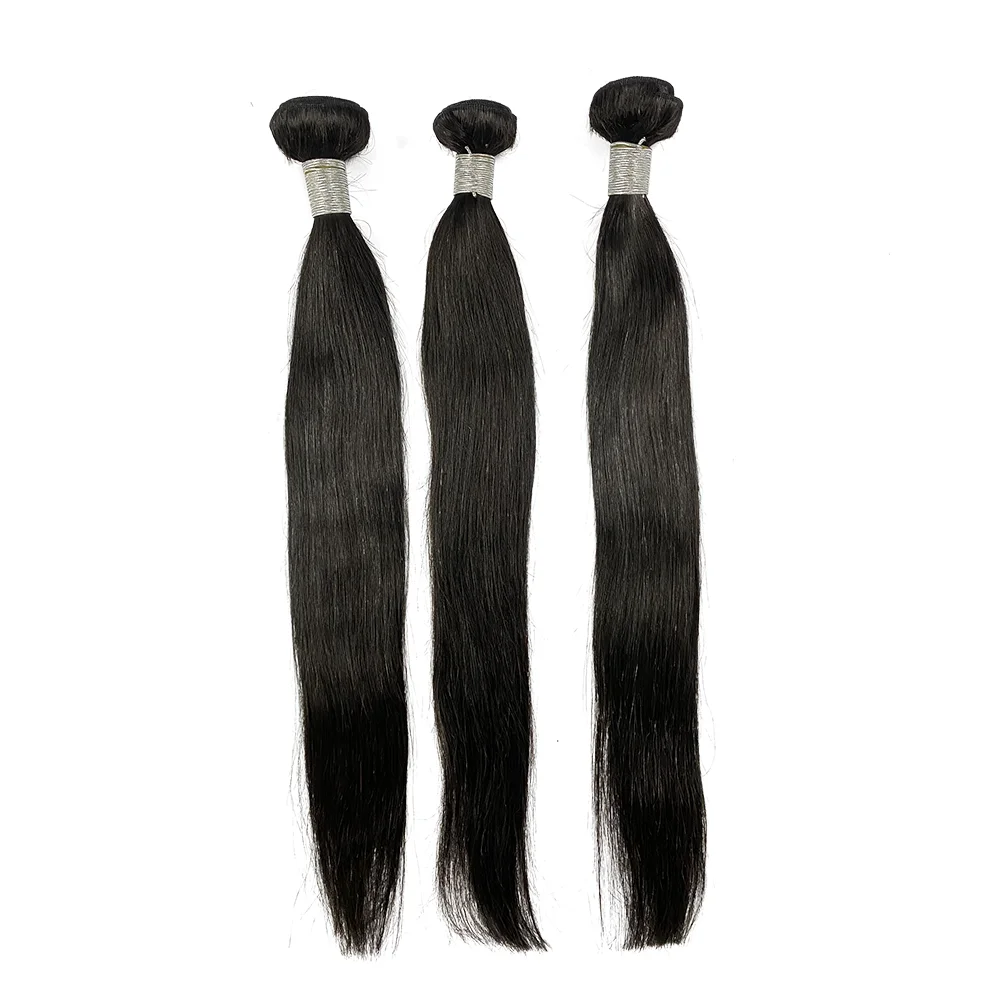

wholesale 10A Grade 100% Brazilian virgin Human Hair Natural Color Straight Hair Bundles