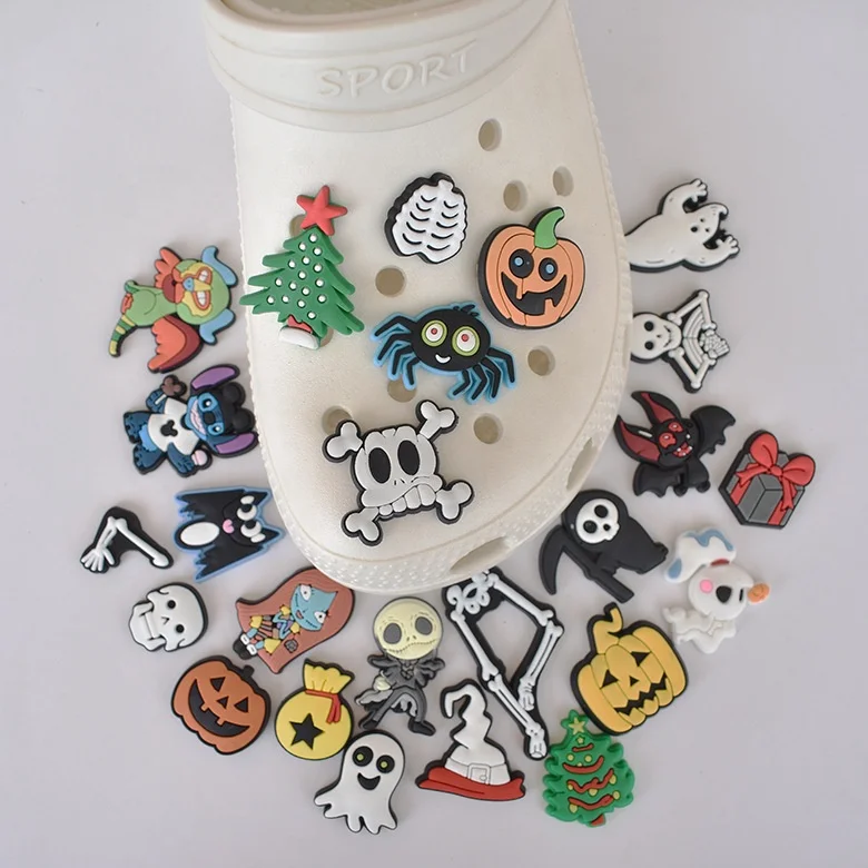 

YDY Cartoon Shoes Buckle Accessories Buttons Sandals Croc Charms Pvc Soft Rubber Garden Shoe Charms Jewelry, Picture