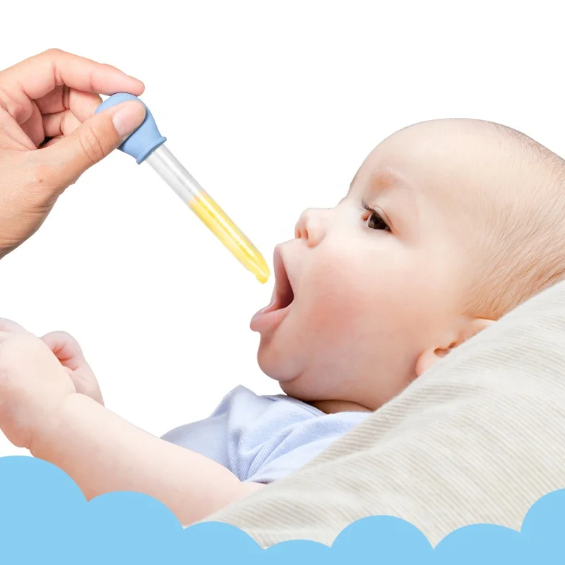 

Factory Wholesale Safety and Healthy Household Like use can feending Babty eat Medicine Silicone Plastic Droppers