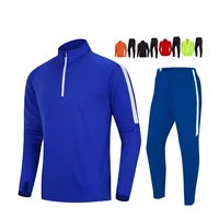 

Kids adult custom blank sports training football Tracksuits wholesale cheap soccer team jacket