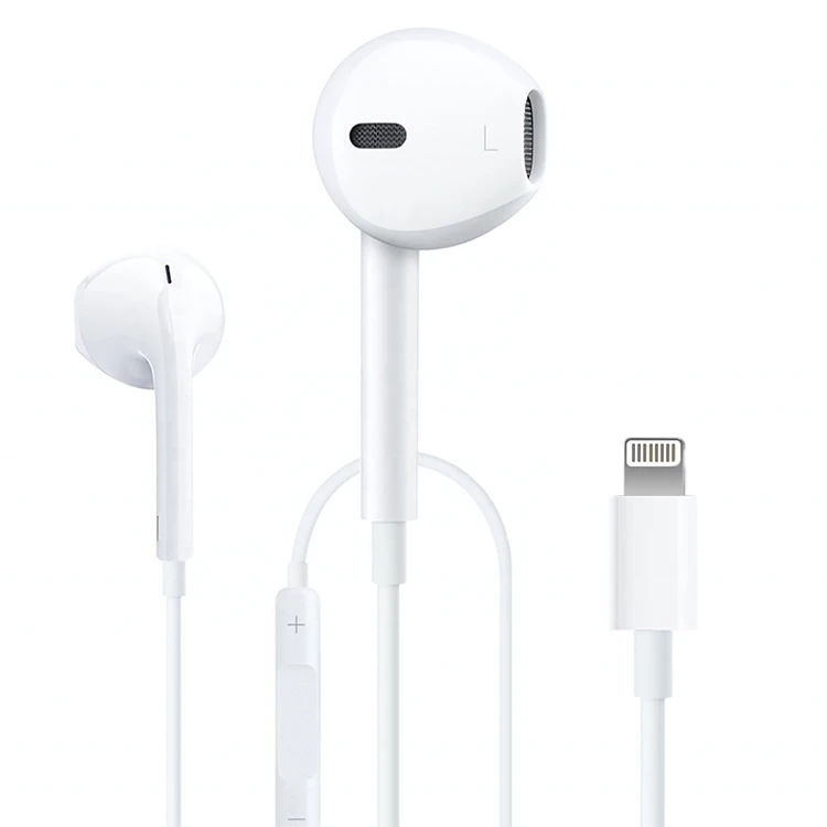 

MFI Certified Lightning Headphones for iPhone 11 Pro/Max/X/XS/8/7 Plus, White