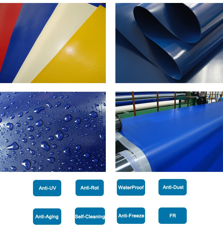 Waterproof Outdoor Tarpaulin PVC Awning Tarpaulin Tent Tarpaulin Fabric