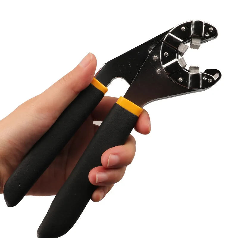 
Multifunctional Universal Spanner Adjustable Grip Wrench Ultra large Opening Single handed Movable Spanner Opening Spanner 