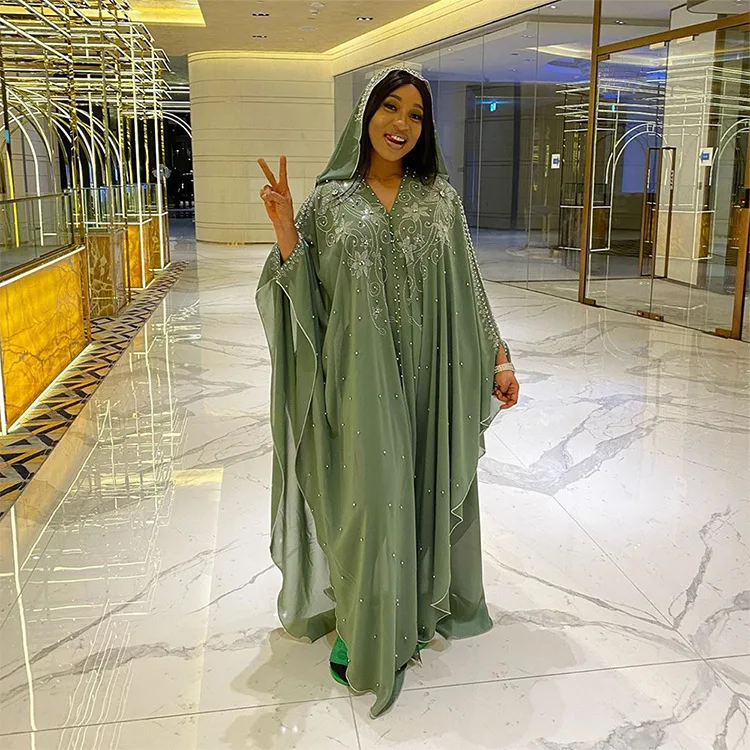 

MXCHAN SJH19002 2 pieces arabic long dresses kaftan maxi size with pearls