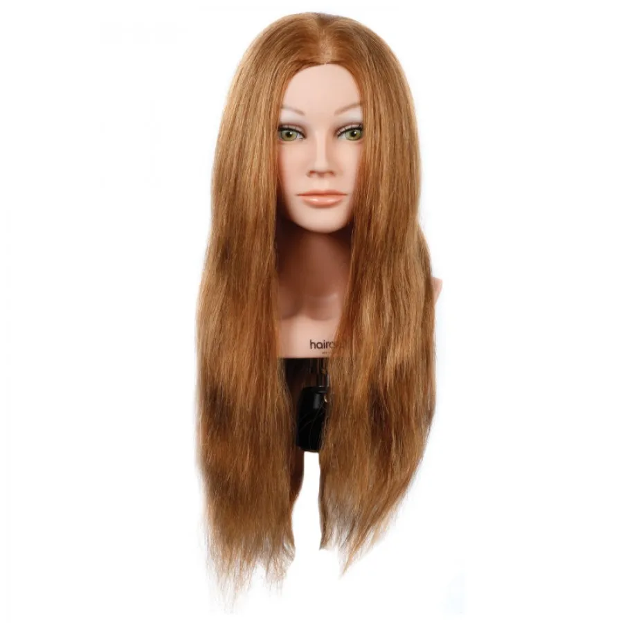 

Chinese factory human hair training mannequin heads dummy head wigs Cheap Price, Natural color lace wig