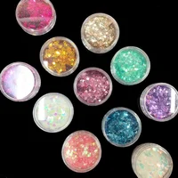 

Popular Cosmetics Make your own Eyeshadow logo Glitter Loose Eyeshadow Powder