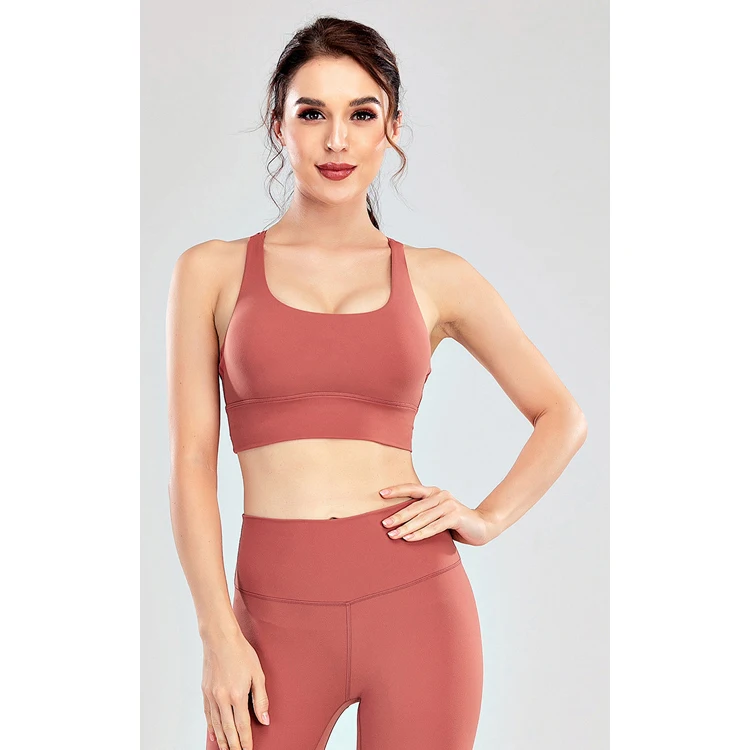 

New Sexy Running Fitness Skin-Friendly Beauty Back Yoga LULU Lemon Alignment Women Sport Bra, 5 colors