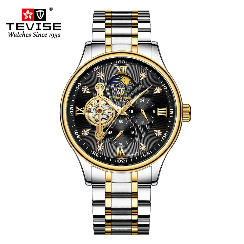 

Hot Sale Luxury Top Brand Wristwatch Chronograph Business Watches Men Wrist Custom Logo Automatic Watch, Optional