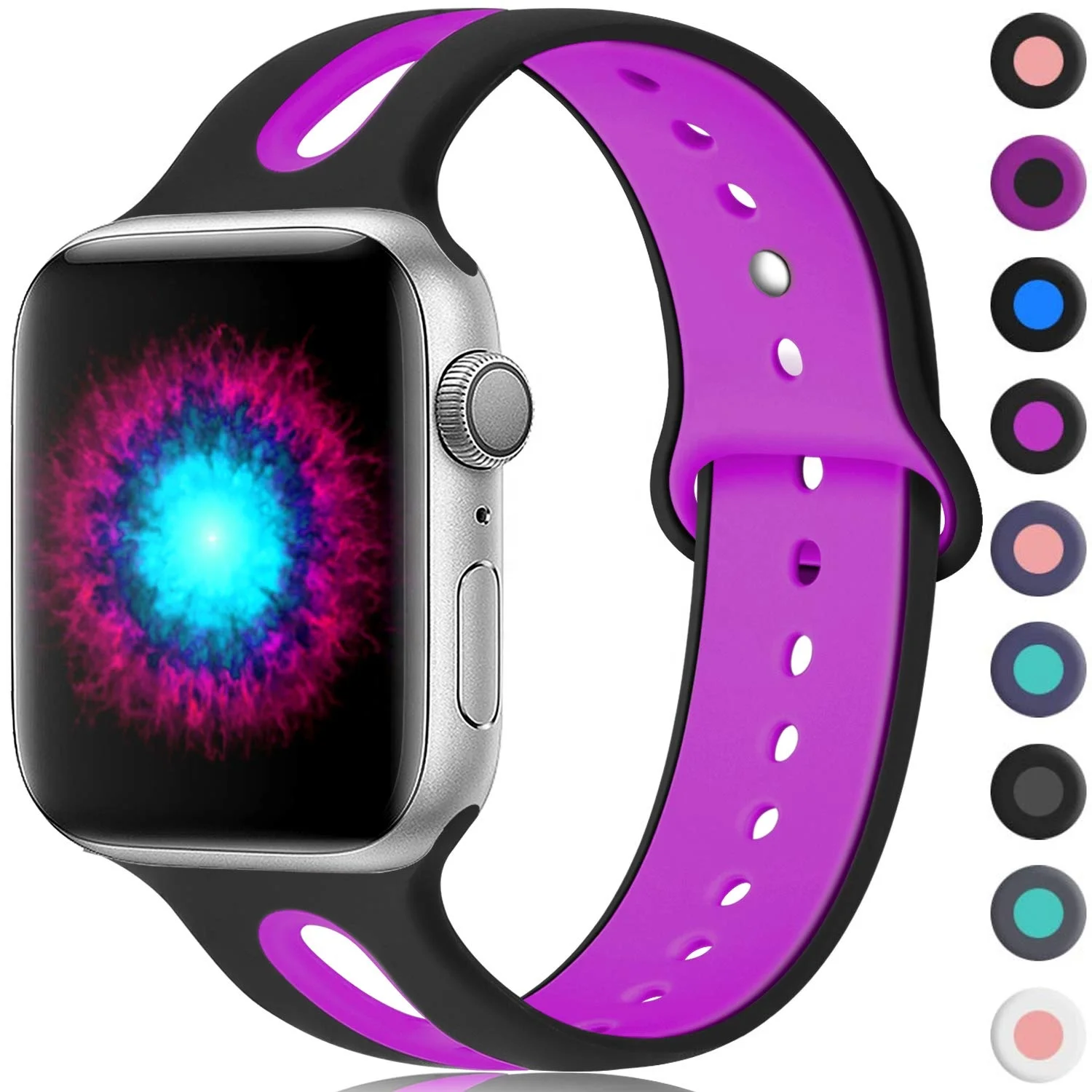 

Ready To Ship Lace Silicone Apple Watch Silicon Band With Low Price