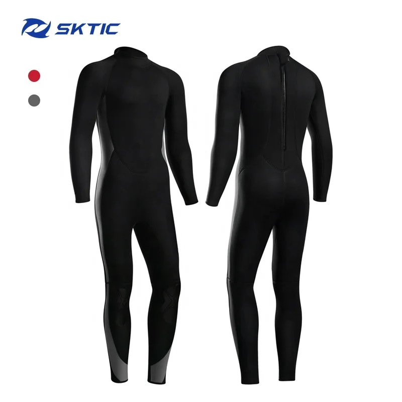 

SKTIC Gray Suit Surfing Full Wetsuit Men Neoprene Full Diving Wet Suits for Adult