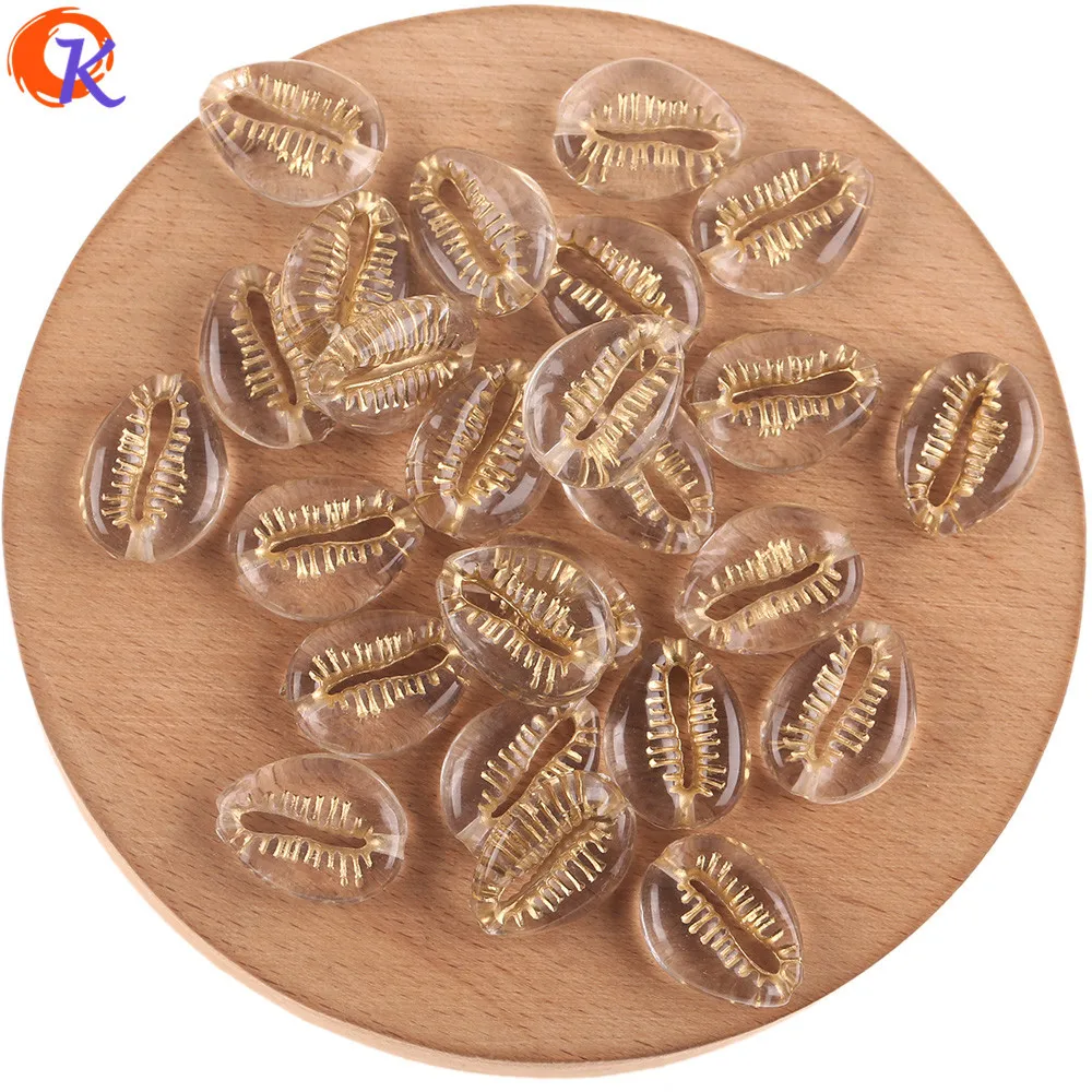 

Loose Beads Cordial Design 13x18mm 650pcs Acrylic Beads Jewelry Accessories Clear Antique Beads Shell Shape Jewelry Making