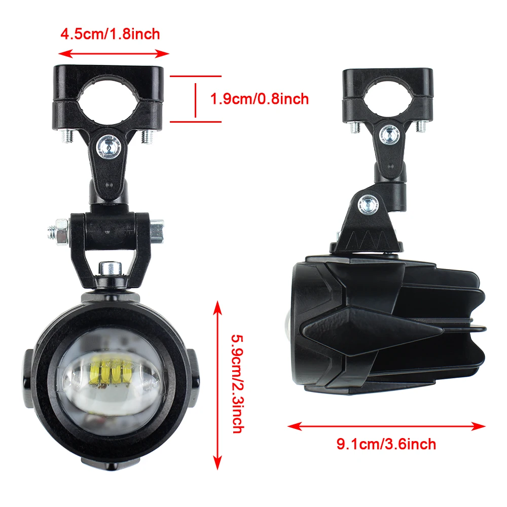 Wholesale Price 40W Fog Light Kits For R1200GS F800GS F700GS F650 K1600 Motorcycle Led Auxiliary Fog Light