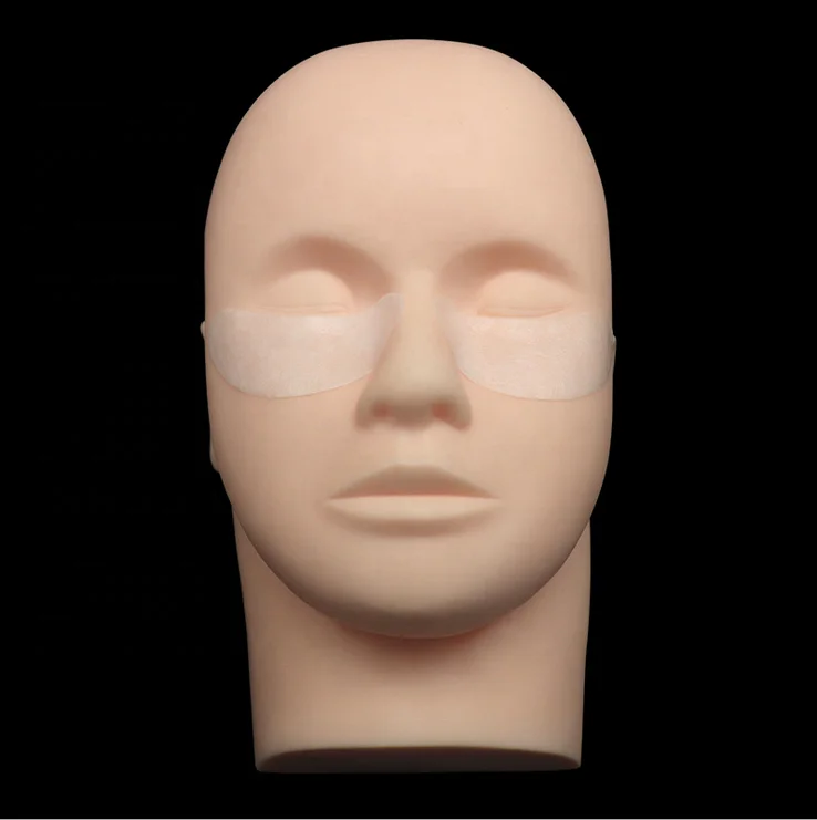 

Silicone Flat Make up Mannequin Head for Eyelash Lash Mannequin Head for Eyelash Extension Training Practice