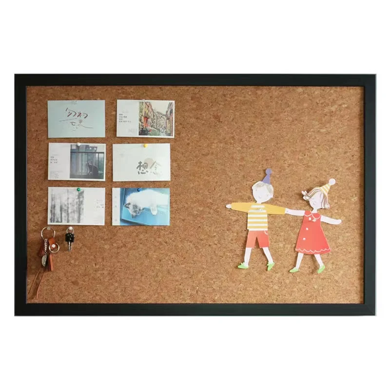 

A4 Plastic-Framed Self Hanging Bulletin Cork board