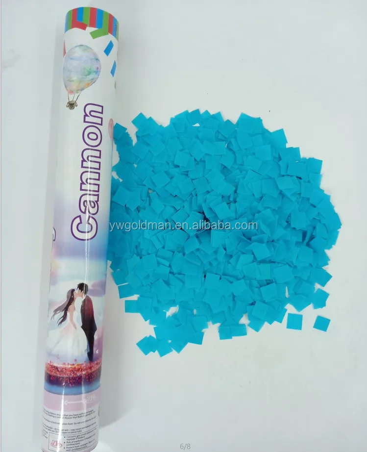 
Gender reveal boy and girl party cannon confetti shooter baby shower party popper 