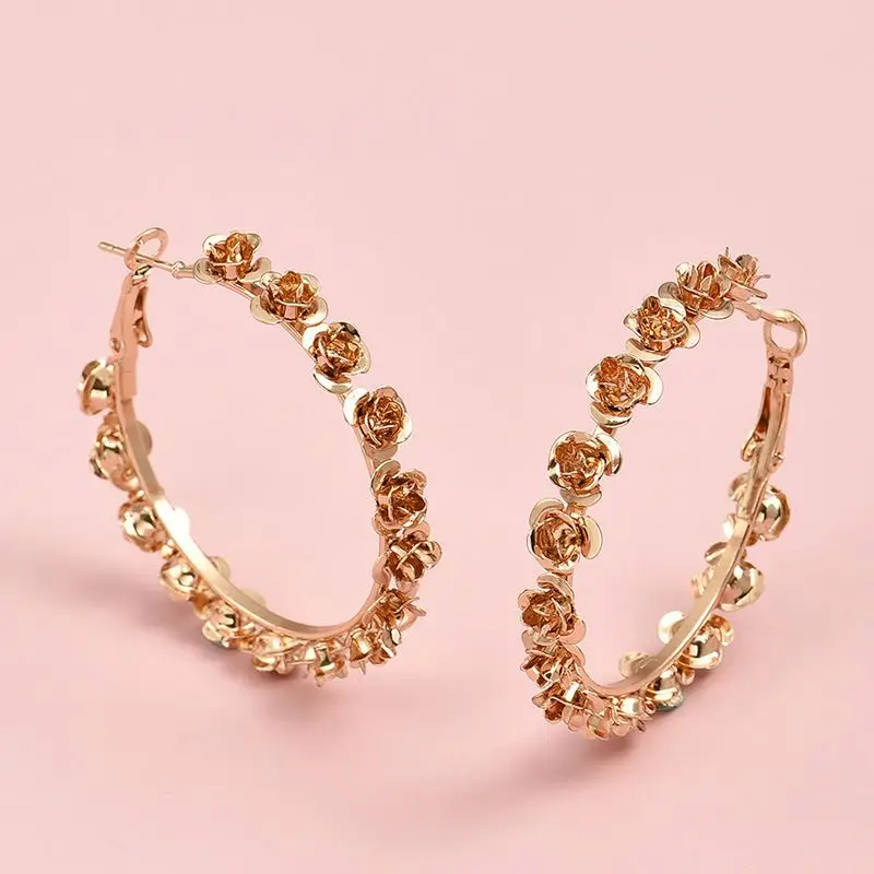

Cheap Custom Heart Hoop Earrings Jewelry, Gold