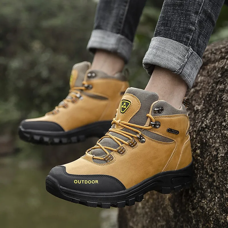 
Factory price of cross-border high-top outdoor boots warm non-slip shoes platform hiking sports 