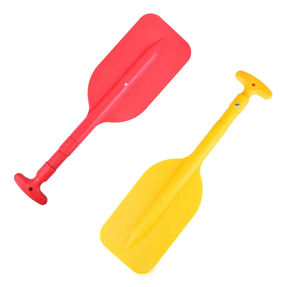 

Non Slip Oar Rowing Telescopic Portable Lightweight Rafting Outdoor Boat Paddle Safety Aluminum Alloy Water Sports, Yellow,red