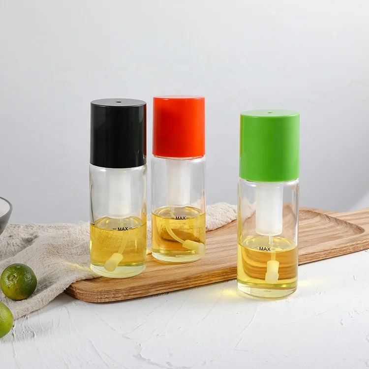 

2021 New Arrivals Kitchen Gadgets High Quality 70ml Plastic Pump Olive Oil Sprayer Bottle for Cooking