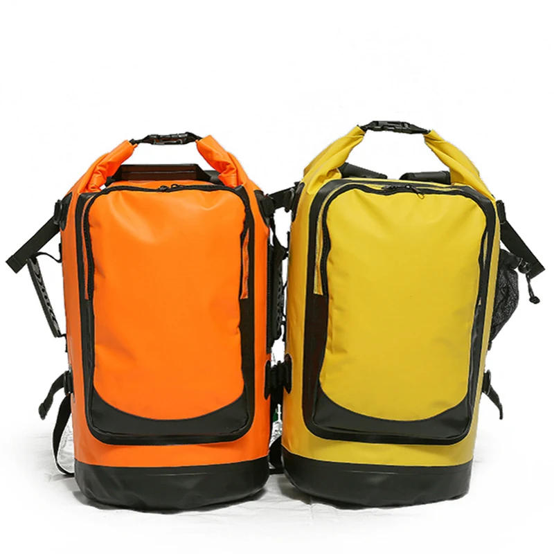 

Camping Accessories PVC Tarpaulin Ocean Pack Waterproof Dry Bag Backpack with Double Shoulder Strap