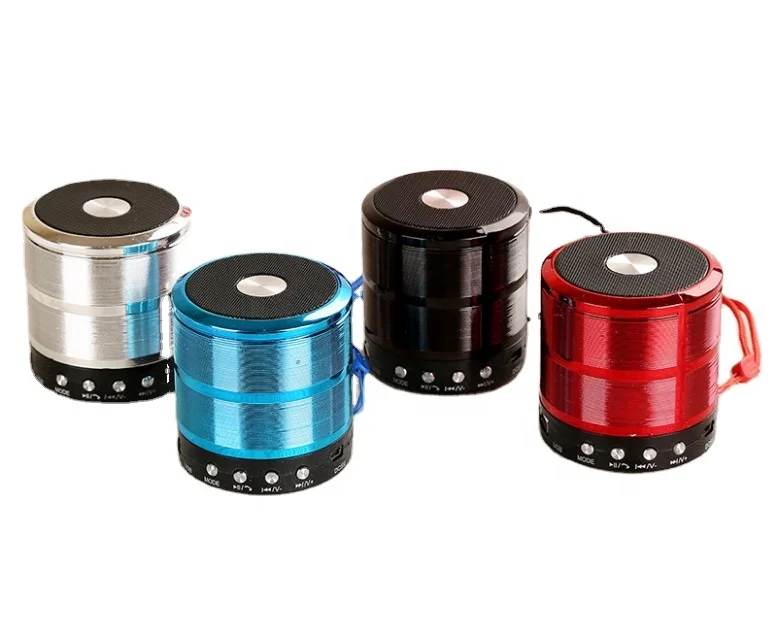 

Metal Wireless Speaker Mini Portable Audio Subwoofer For Mobile Phones Tablets Pc Outdoor Home Support Tf U Disk