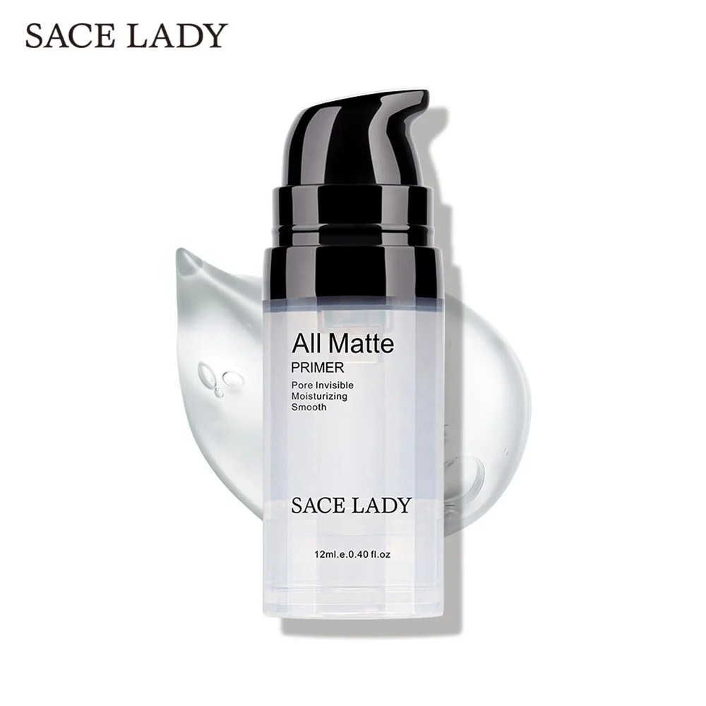 

SACE LADY custom vegan skin matte makeup primer oil cream maquillaje private label face primer
