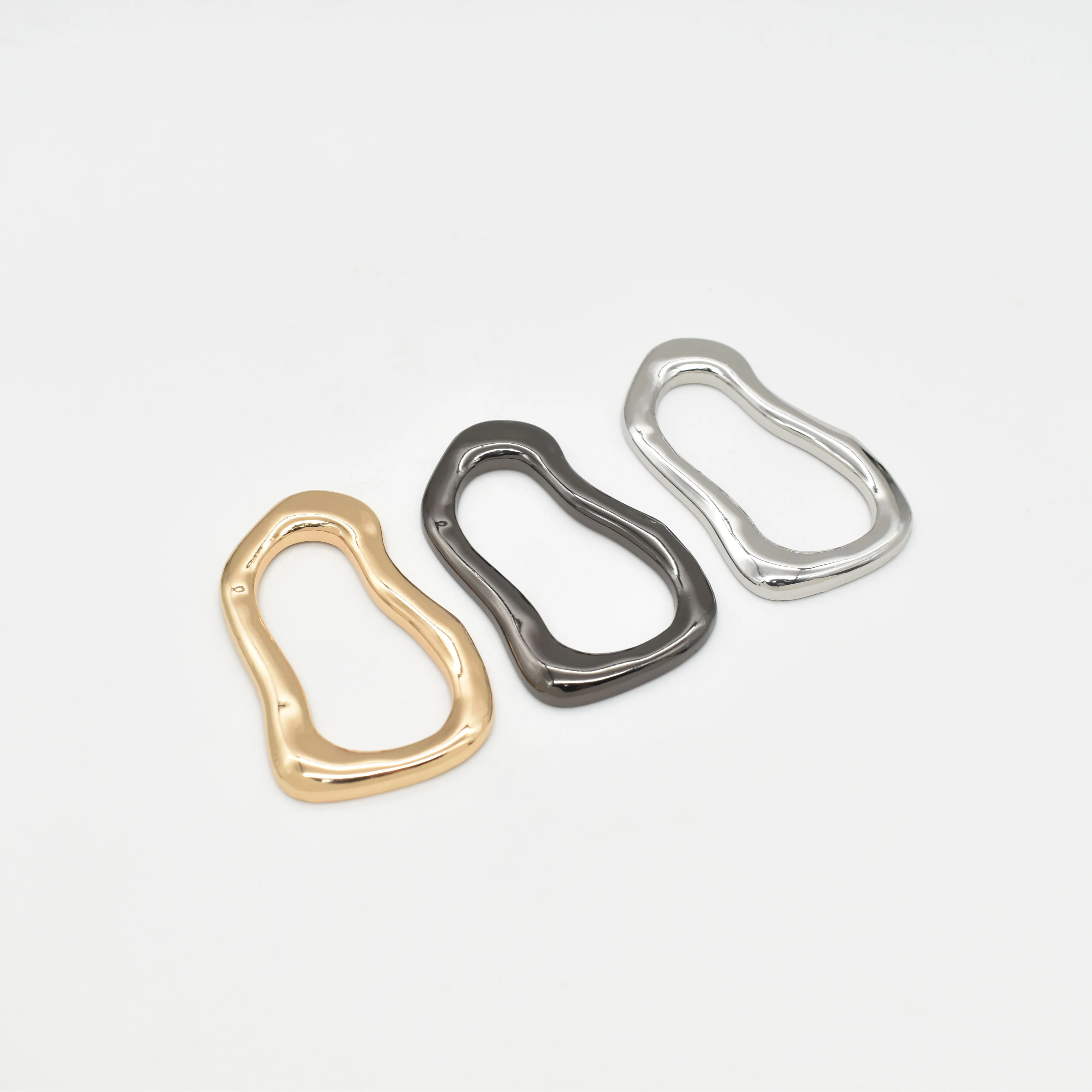 Irregular Ring Hoop Rust Free Swimwear Accessories Swimsuit Buckles Saltwater Resistant Beachwear Underwear Accessorize
