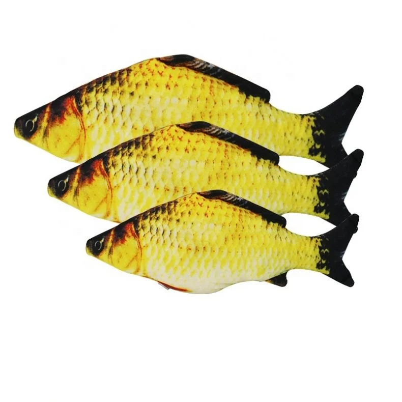 

Pet Simulation Fish Pillow Catnip Eco-Friendly Simulation Fish Toy Interactive Funny Cat Toy, Photo