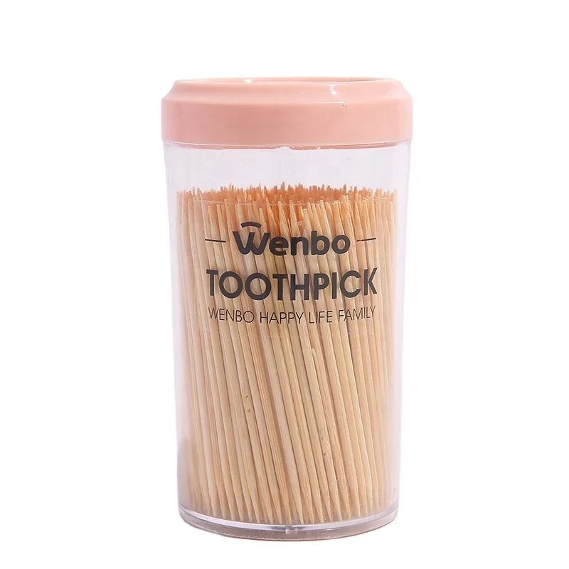 

Manufacturers wholesale bulk quality disposable cheap bamboo toothpicks, White