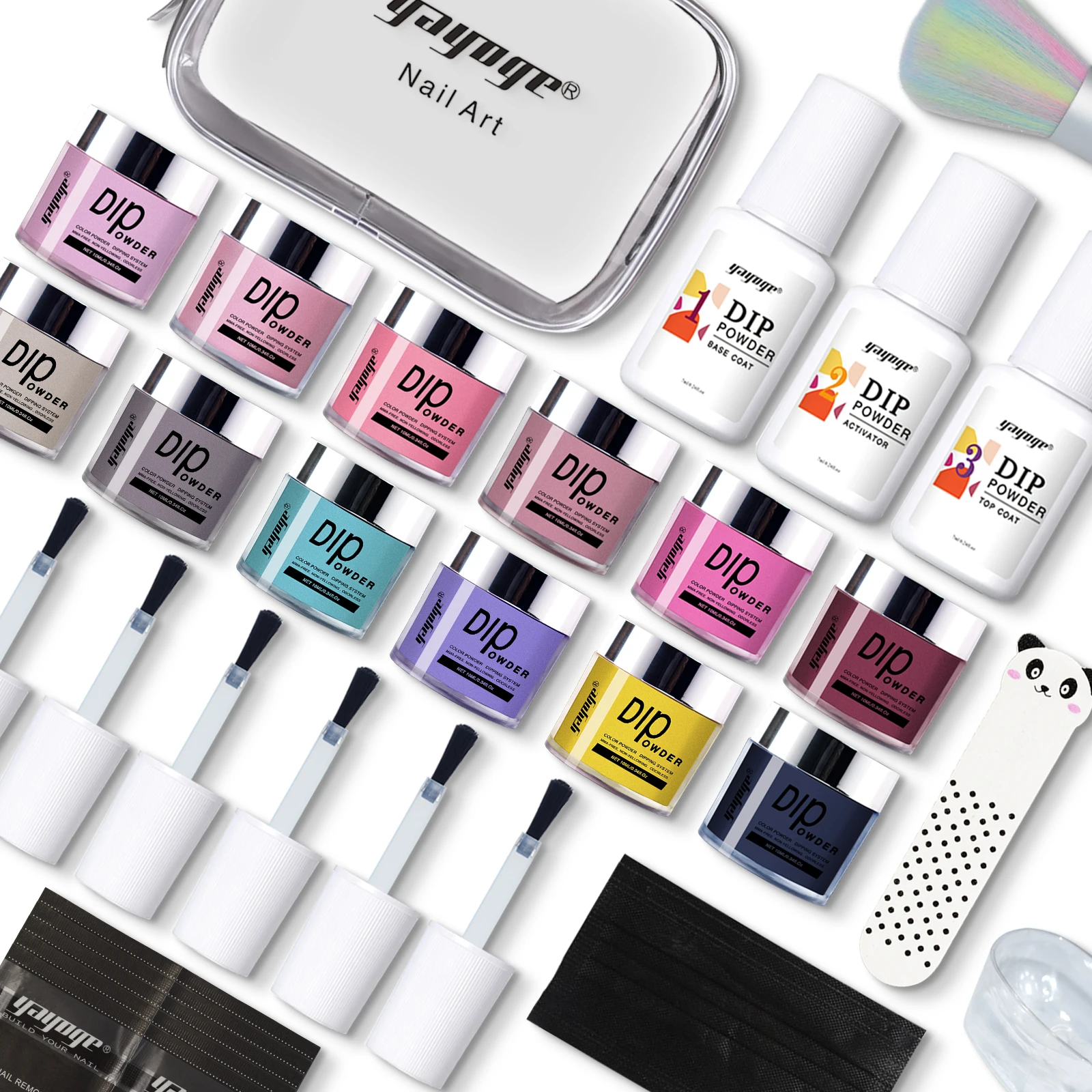 

2021 newest Nails Dipping Powders System Start Kit Nail Dip Powder Set for DIY