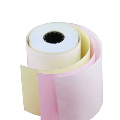 Carbon free cash register paper