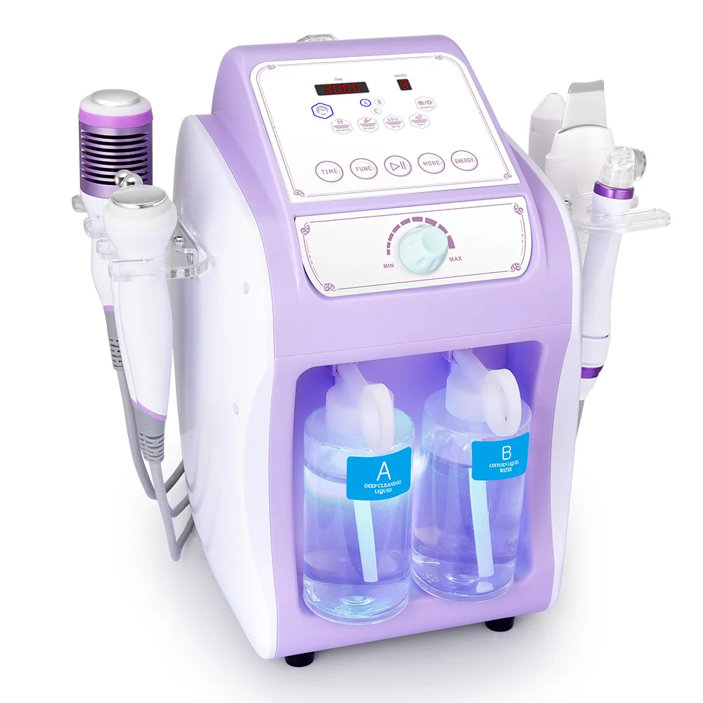 

Peneelily 6in1 Hydra Hydro Machine Pro Water Dermabrasion Deep Facial Beauty Home Face Spa