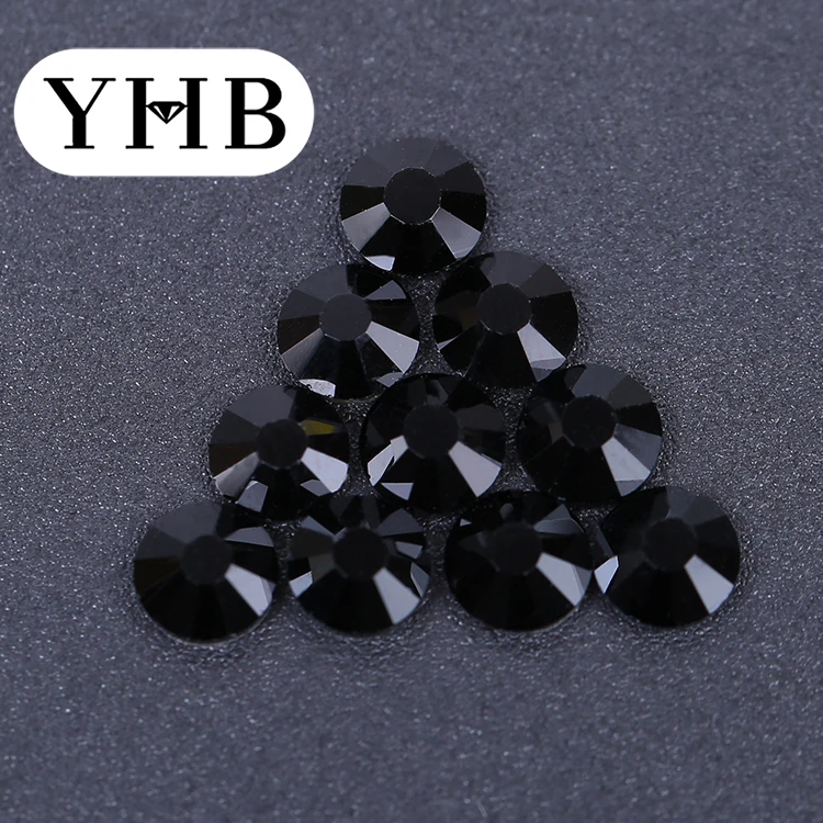 

Jet Rhinestone Crystal Hotfix Crystal Rhinestones Loose Hot Fix Rhinestone