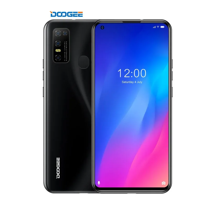 

Support Google Play DOOGEE N30 Full Netcom 6.55"inch Quad Camera 128GB ROM Octa Core 4G Smartphone Cellphone Celular