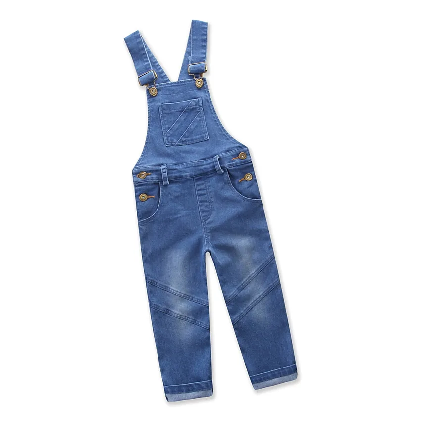
Children Jeans Fashion 1-6 Years Denim Kid Girls Pants Wholesale Boys Girls Denim Pants Fashion Jumpsuit Boys Jeans Suspender 