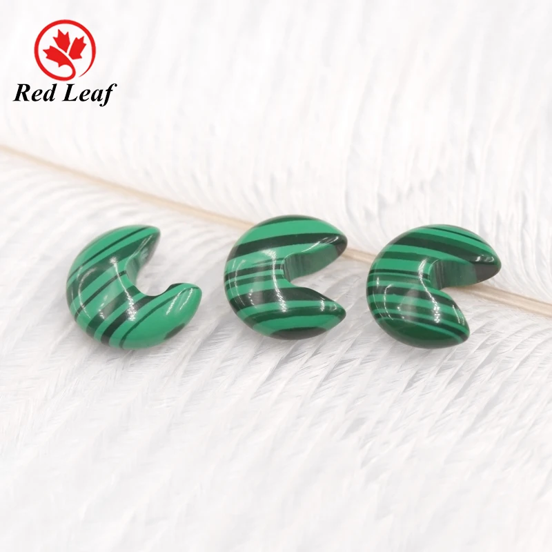 

Redleaf Jewelry turquoise stone green lips shape synthetic turquoise
