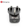 Hot Selling 5V 0.5A/1A/2V/2.4A USB Charger Adapter UK/EU/US/AU Travel Adapter USB Wall Charger for Samsung