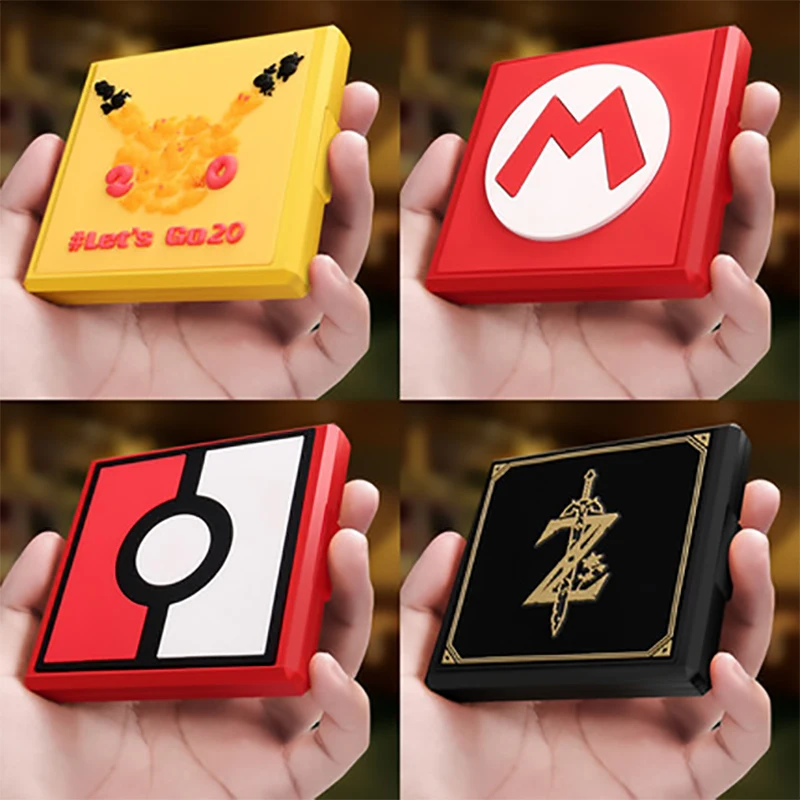

Gaming Accessories Waterproof Hard Shell Game Card Case Storage Box for Nintendo Switch Game Card Cartridge, Multi colors choose