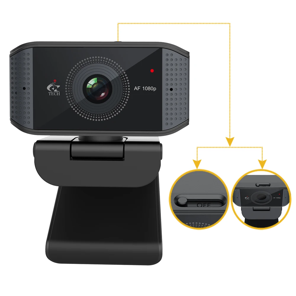 

Amazon oem Streaming webcams high-definition 1080 autofocus webcam with privacy cover for youtube online