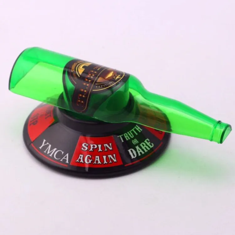 

BOTTLE pointer game, arrow glass drinking game SPIN THE BOTTLE, bar game set, Complex board game industry