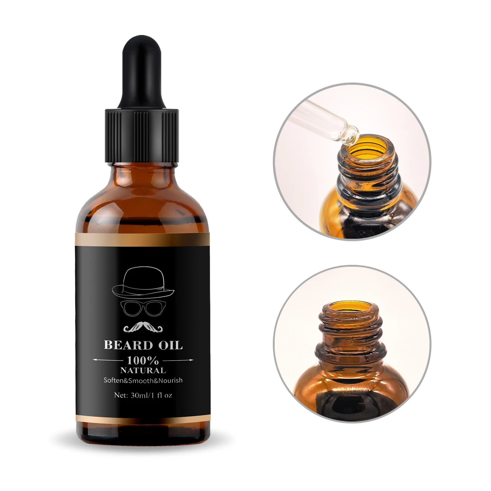 

Ariance fast delivery Beard Essential Oil Grooming Warrior Bear Oil Beard Oil Natural for men use