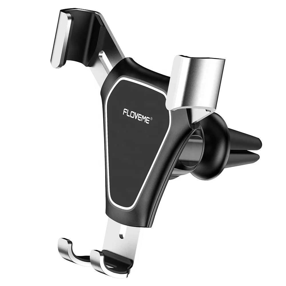 

Free Shipping 1 Sample OK FLOVEME New Product Air Vent Mount Gravity Automatic Auto Car Mobile Phone Holder