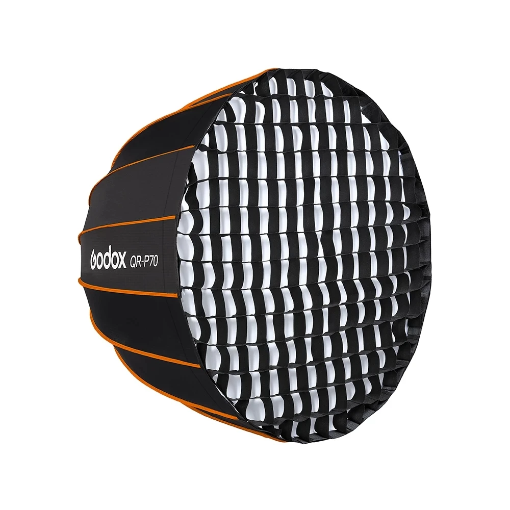 

Godox-QR-P70 70CM Fast Installation Hot Selling Deep Soft Box With Net, Soft white