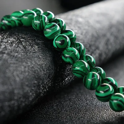 

Factory Sell Popular Malachite Gem Stone Jewelry Natural Stone For Jewellery Making, As picture shows