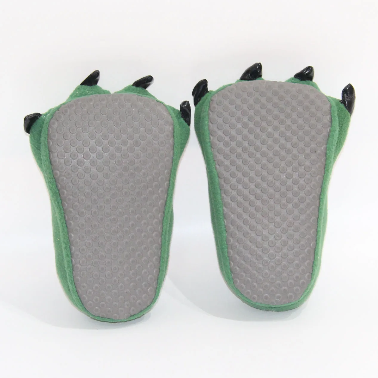 动物爪子毛绒拖鞋冬季屋室内保暖女士室内冬季防滑鞋男士拖鞋男士