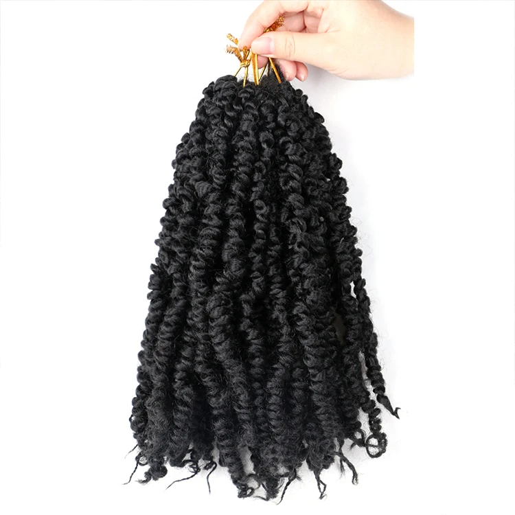 

Hot Sale Twist Hair Crochet Braid Extensions Water Wave Synthetic Crotchet Braids Spring Braiding Hair For Black Women