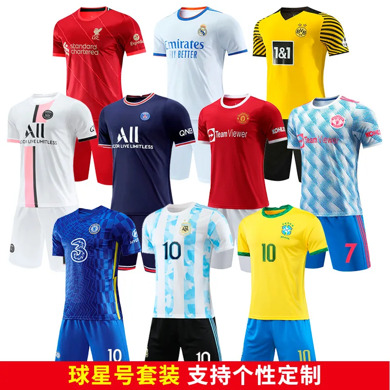 

Factory hot sale club jerseys soccer jersey soccer uniform, Custom