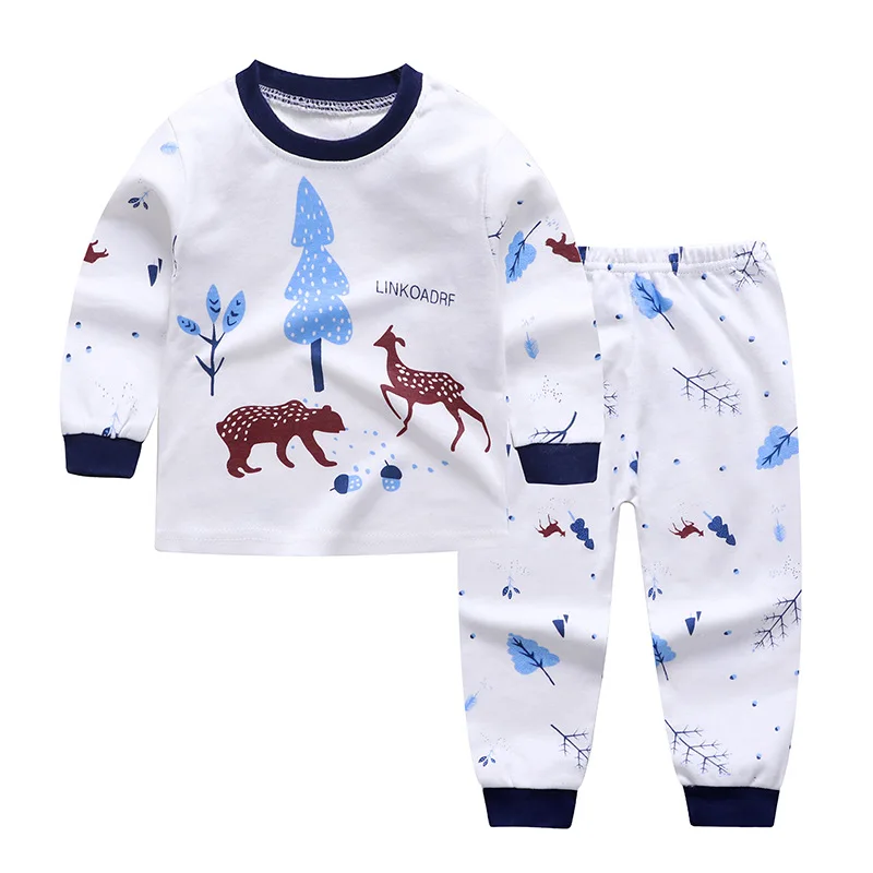 

Wholesales Two-piece set cute casual Cartoon casual Style Fashionable Cartoon baby cotton Sleepwear