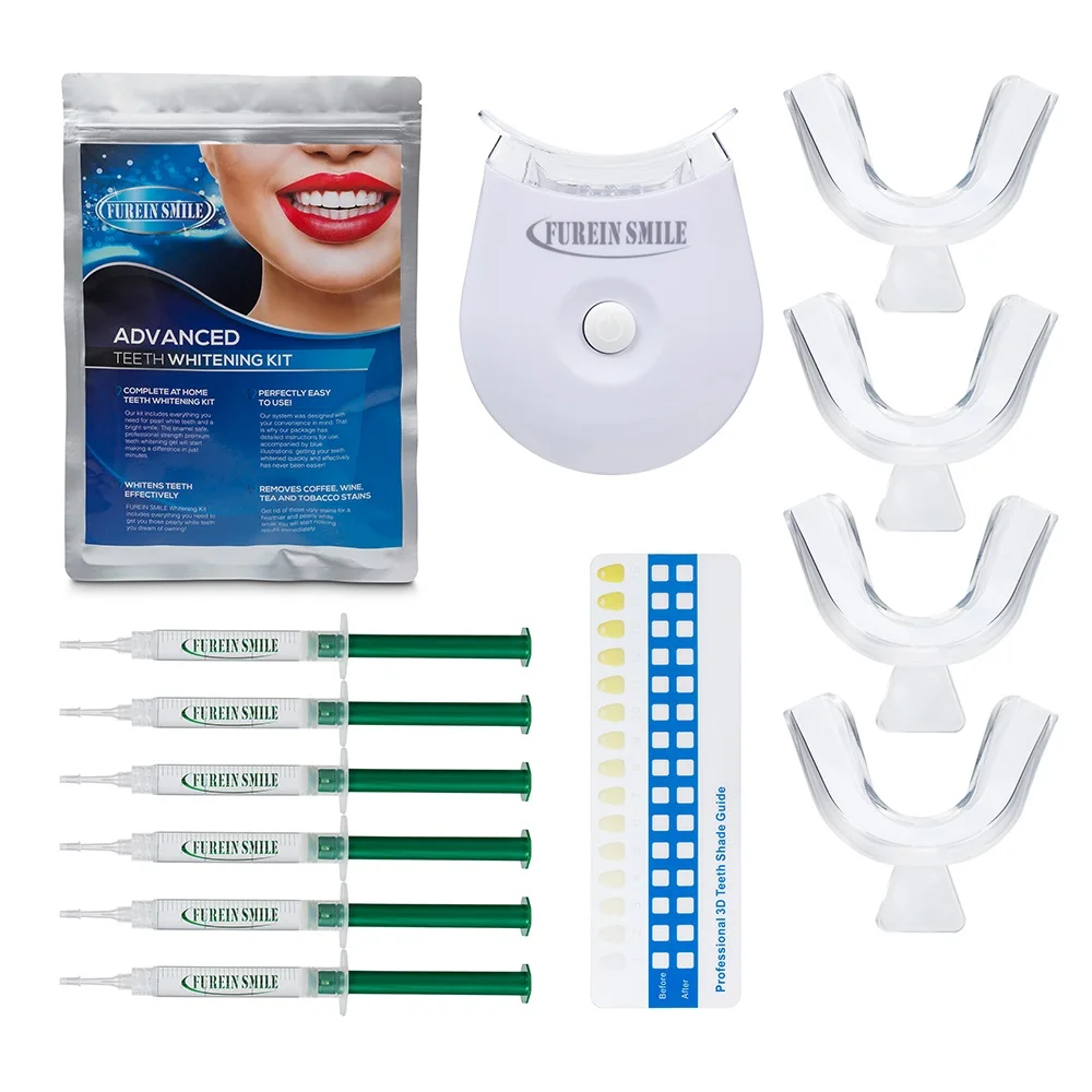 

2021 Hot Selling Peroxide Free Teeth Whitening Gel Kit With Bag Package